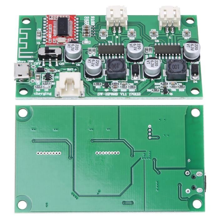 Carte Ampli Stéréo Numérique 5V 20W - Canal 2.1, Classe D - Pour DIY Audio - Neuf