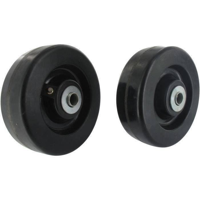 Roue anti- scalp adaptable pour JOHN DEERE - Ø: ext: 152mm, alésage: 12,7mm, Long moyeu: 62mm centré