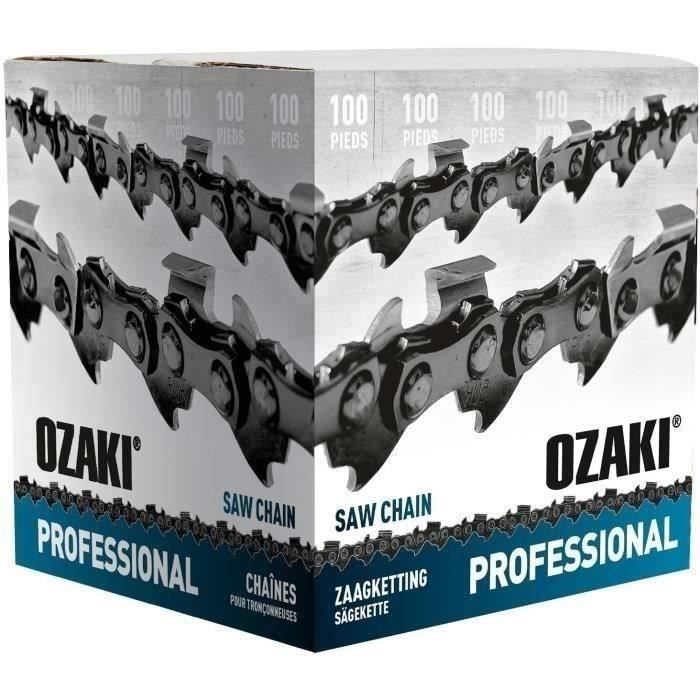 Rouleau de chaîne de tronçonneuse OZAKI carrée: