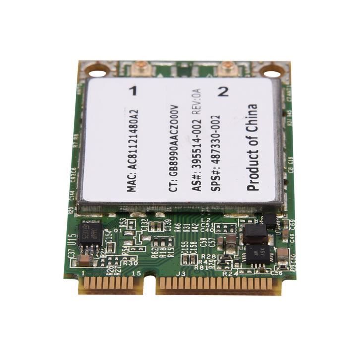 SURENHAP carte réseau double bande Carte réseau sans fil double bande 7265HMW 802.11AC Mini PCIE