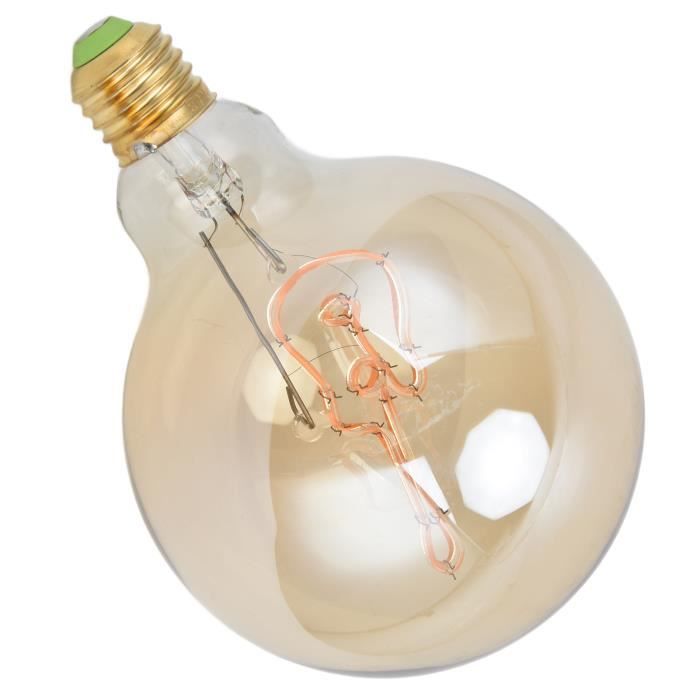 Fdit ampoule de lampe de table LED E27/E26 Vintage Ampoule Dimmable