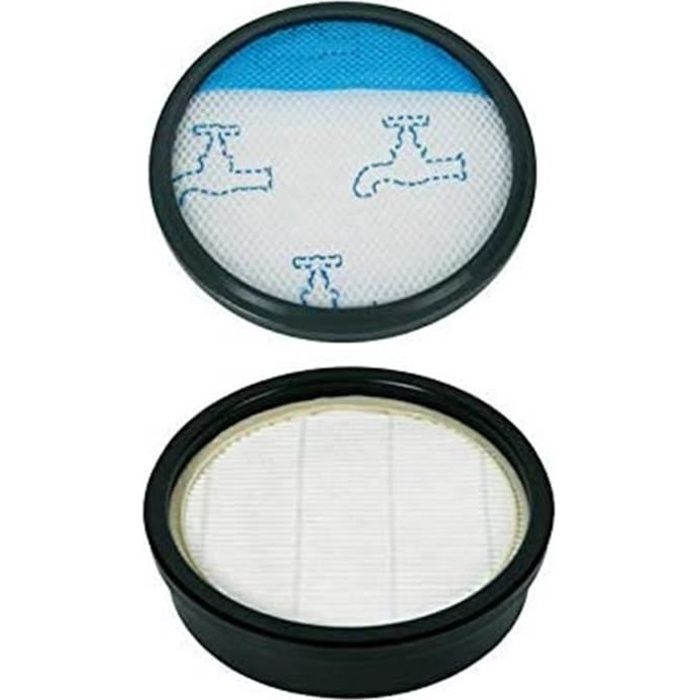 Rowenta Kit Filtration Aspirateur Sans Fil X-Ô - Filtre Mousse + Filtre Anti-Allergènes ZR007700