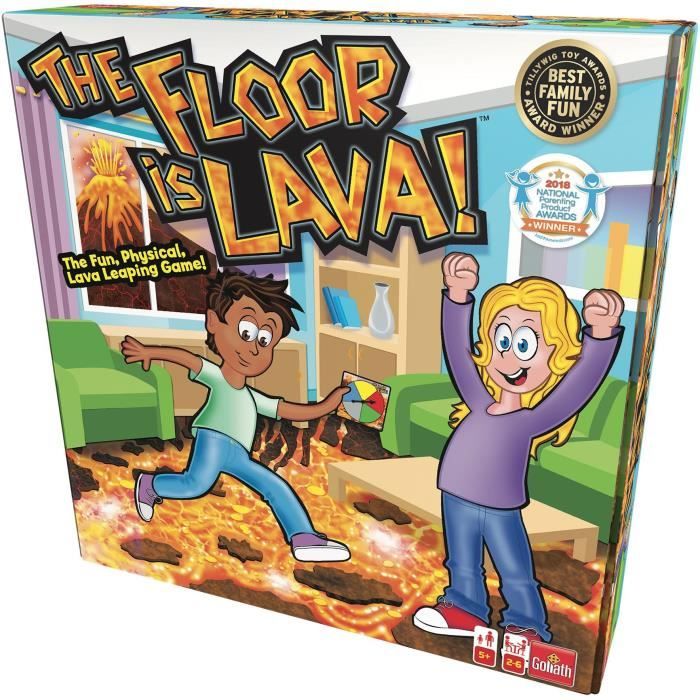 Floor is lava Jeu de société GOLIATH A partir de