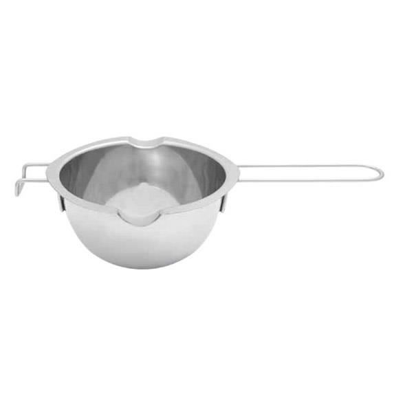 Bain-Marie 600ml Acier Inoxydable GMMG - Bol Fusion Chocolat Avec Spatule Et Accessoires