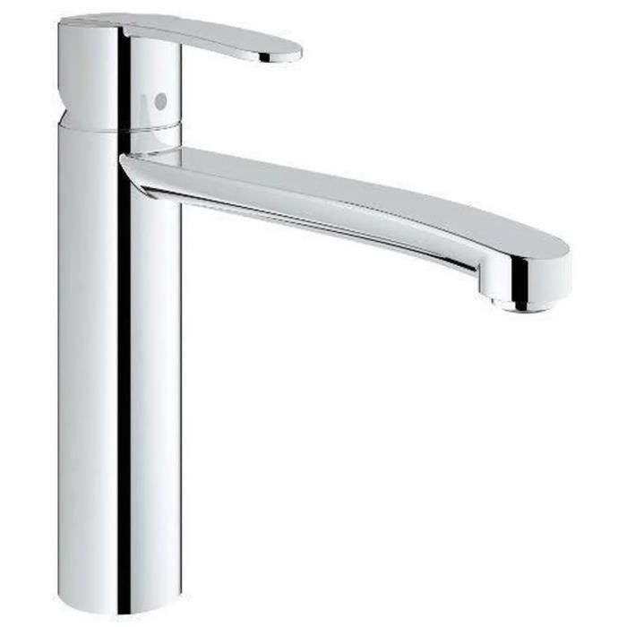 GROHE Robinet de cuisine évier Wave Cosmopolitan, robinet mousseur économique d'eau, robinet install