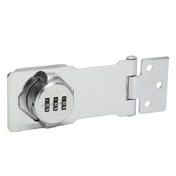 Serrure à mot de passe d'armoire - TRAHOO - Verrou à combinaison - 3