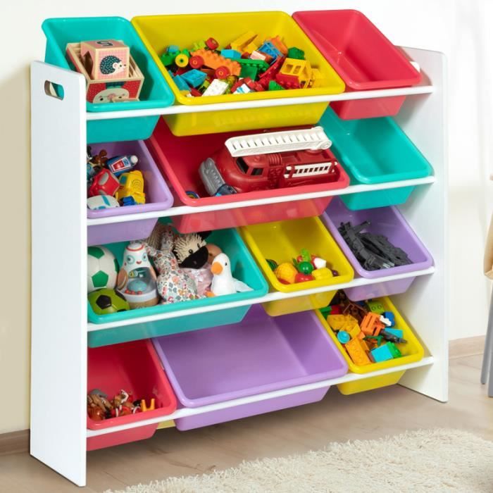 Organisateur de rangement pour sous-v/êtements Lot de 2 multicolore, 10 x 35