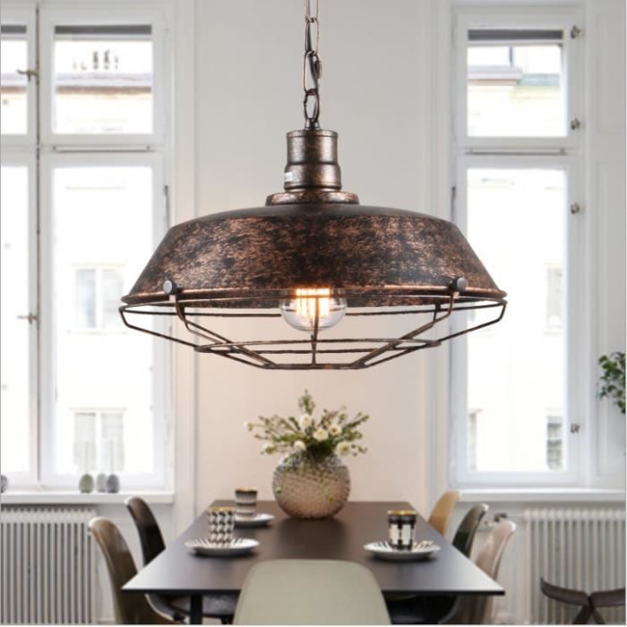 Style art déco plafonnier chandelier dans Laiton Antique Lampe éclairage pendulaire plafond