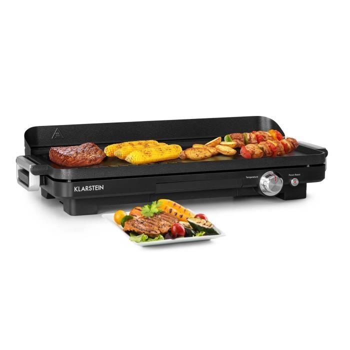 Klarstein Charleroi Turbo Grill de table électrique 2000W Grande