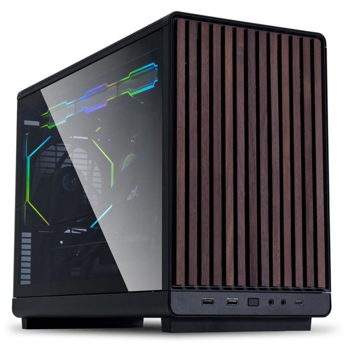 Lian Li A3 mATX Glass Bois - vue 3