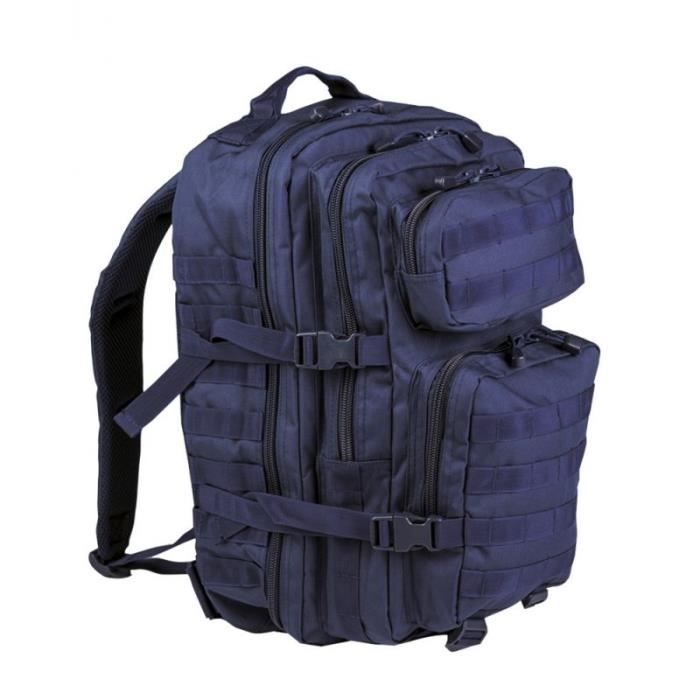 SAC À DOS US ASSAULT 36L - BLEU MARINE - MILTEC - OUT TAC