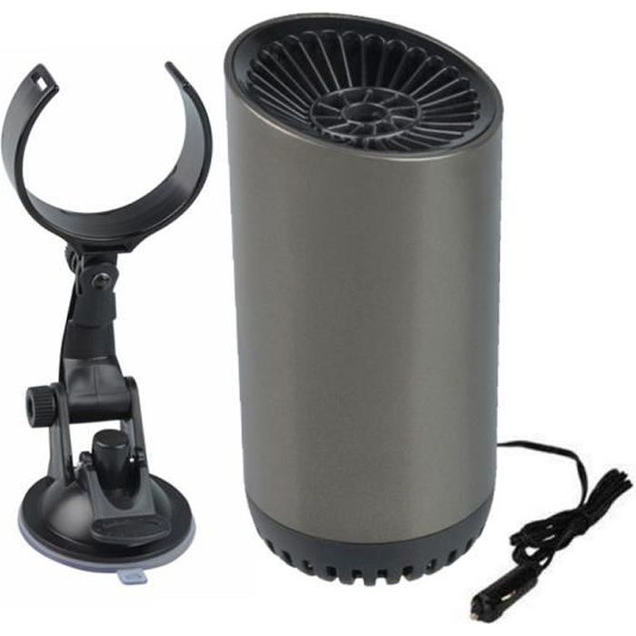 Chauffage Voiture 2 En 1 Allume-cigare - Dégivreur Et Ventilateur, Chaud/froid Rapide Pour Pare-brise, Hiver/été