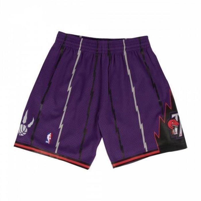 Short - MITCHELL & NESS - Toronto Raptors 1998-99 Swingman - Violet - XXL - Rétro Short - MITCHELL & NESS - Toronto Raptors 1998-99 Swingman - Violet - XXL - Rétro