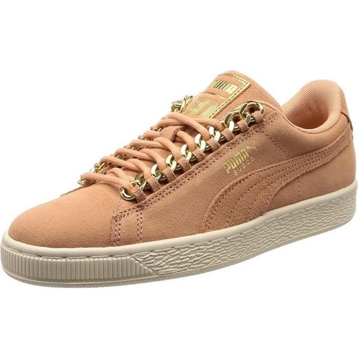 puma suede classic beige femme