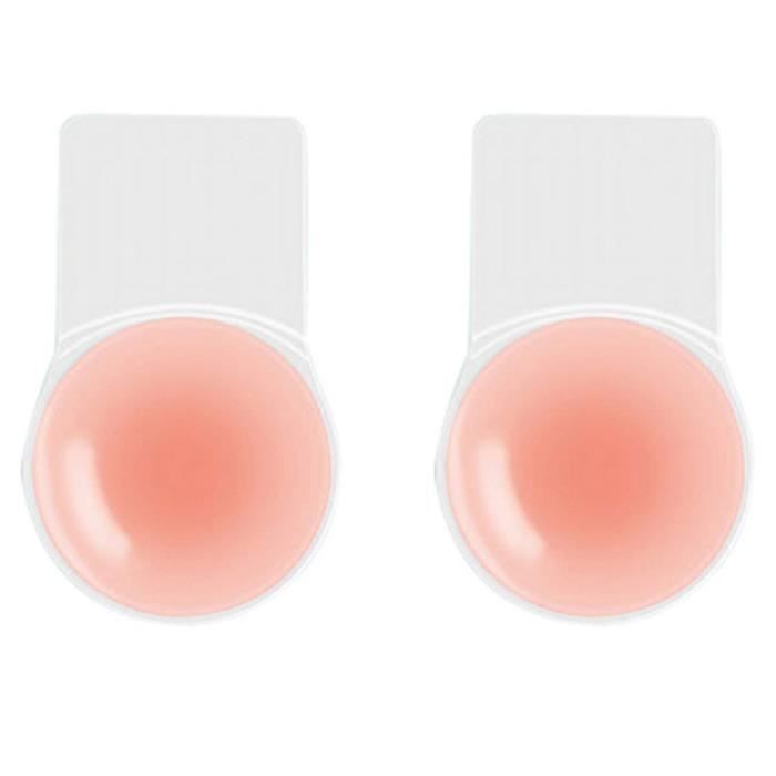 Bande Push-up Adhésive Pour Poitrine + Cache-tétons - Bonnet A à F - Invisible Sous Les Vêtements - Beige