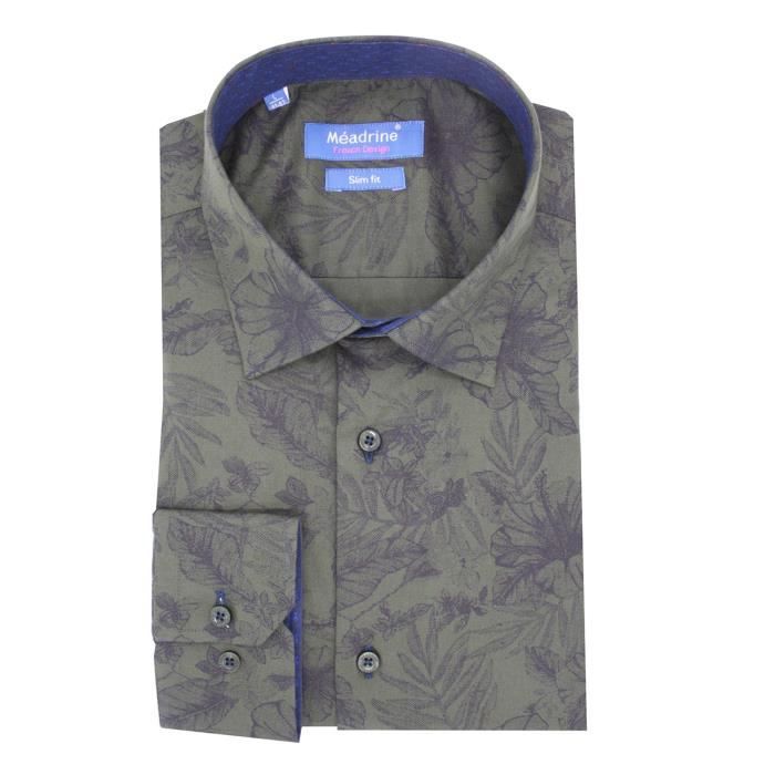 chemise kaki homme