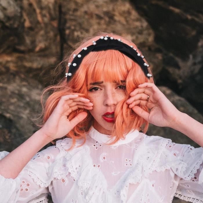 Bohend Mode Perle Femmes Bandeau Perles Cerceau De Cheveux Solide Chapellerie Usage Quotidien Accessoires Pour Cheveux Pour Femmes Et Grils (3 Paquet