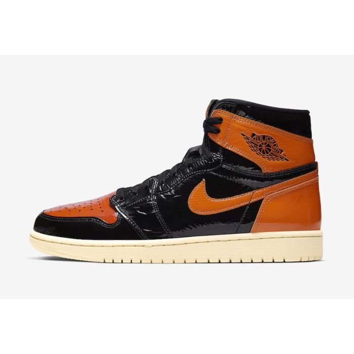 Basket Nike Air Jordan 1 Mid (GS), Chaussures de Fitness Homme Orange -  Cdiscount Chaussures