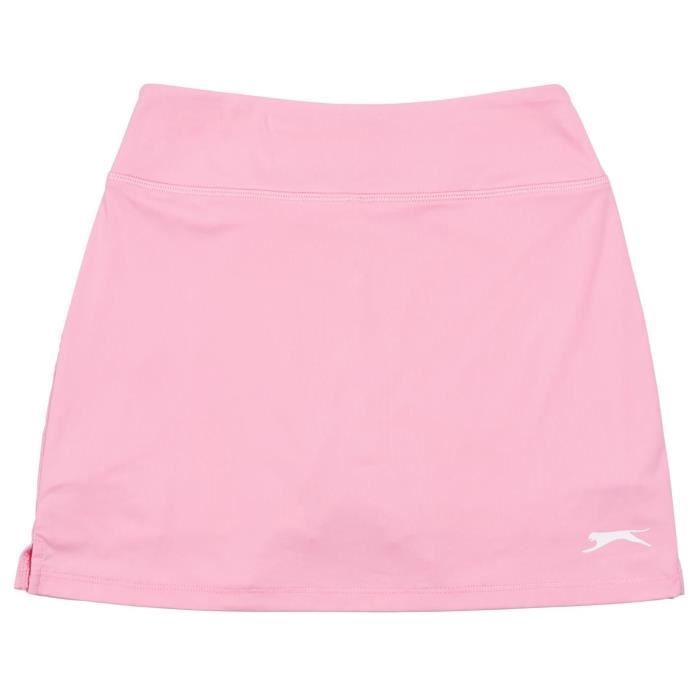 Slazenger Skort Femme - Jupe-Short Tennis Plissé Blanc | Tenue Sport Élégante