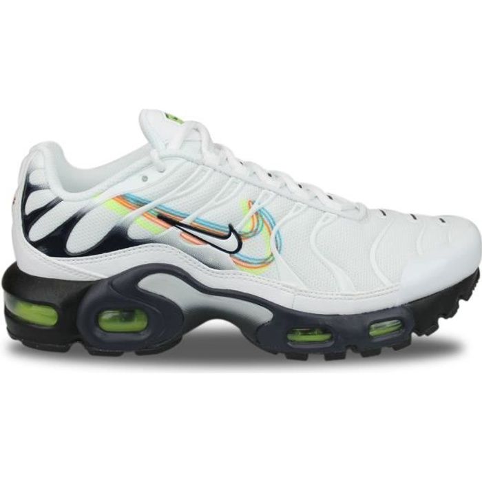 Baskets Nike Air Max Plus TN Junior Blanc - Garçon - NIKE - Nylon - Lacets  BLANC - Cdiscount Chaussures