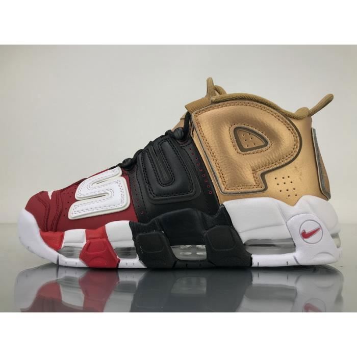 nike uptempo 96 homme gris