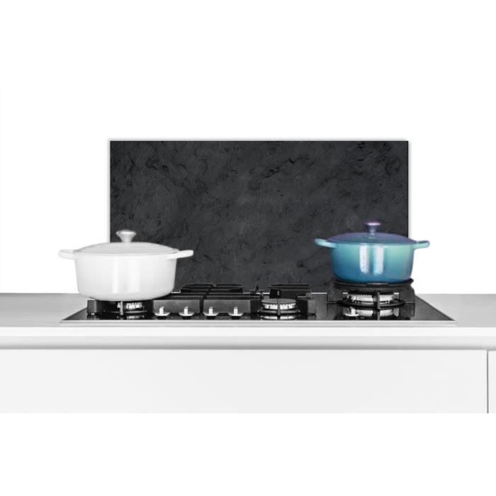 Fond de Hotte - MuchoWow - Aluminium - 70x30 cm - Gris - Ciment Béton ...