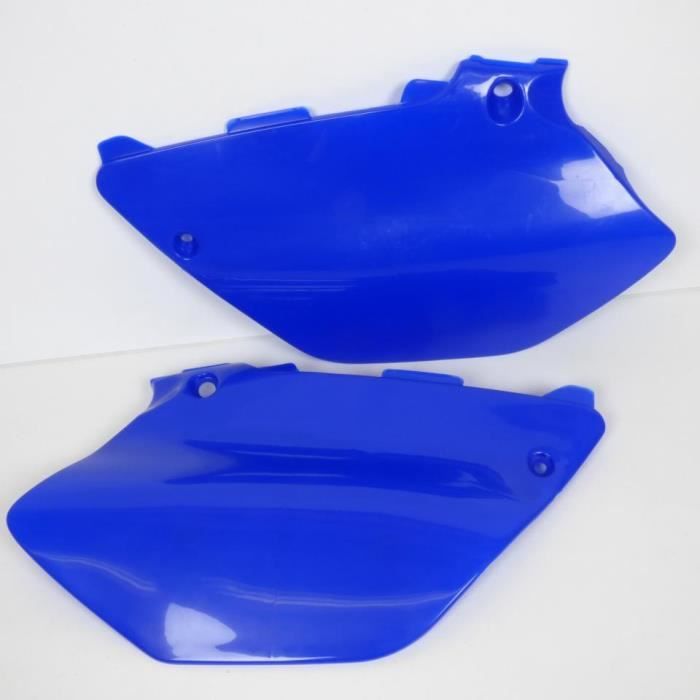 Caches latéraux bleu Polisport pour moto Yamaha 125 YZ 2002 à 2014 EBSI3950085
