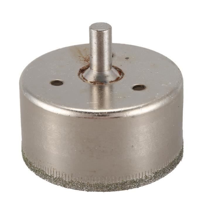 Mèche Diamantée Pour Perceuse – Forage Du Verre Plat – Diamètre 46mm – Générique