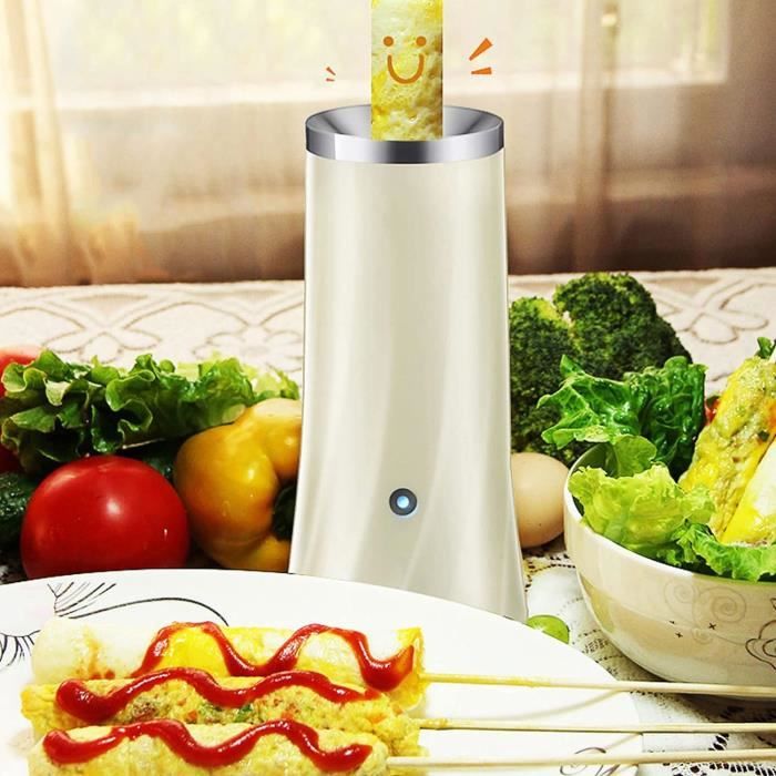 Machine à Rouleaux D'Oeufs Électrique 360° - Omelette Et Hot-Dog Pour Petit-Déjeuner