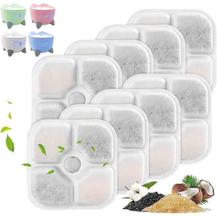 Cartouche Filtrante Wessper AquaMax - Charbon Actif Et Résine - Compatible Brita, Aquaphor, Philips - 2 Pièces