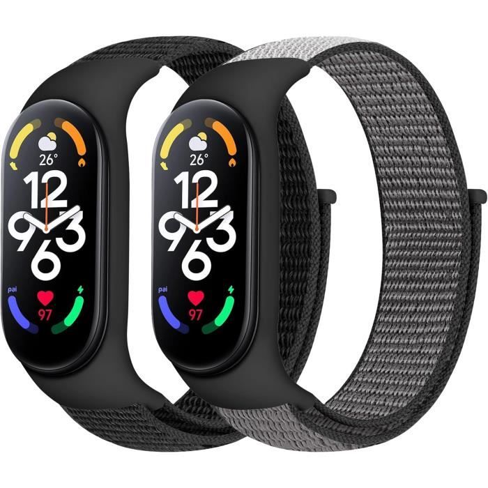 Bracelet Silicone Pour Xiaomi Mi Band 10/9/8 - 2 Pièces - Confortable Et Facile à Installer