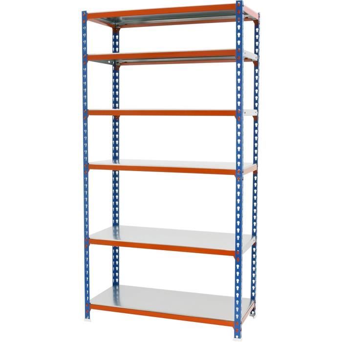 Étagère - SIMON RACK - Simon Rack Étagère Rangement - 6 Niveaux ...