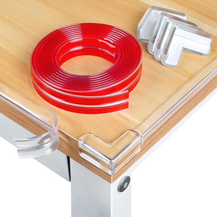 Lot De 20 Protections D'angle Autocollantes Pour Bébé - 2 M