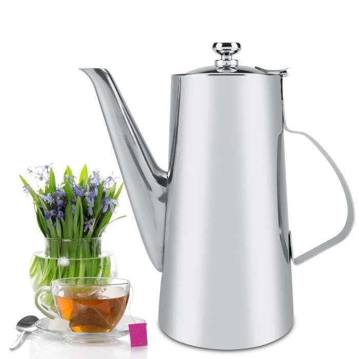 Théière/Bouilloire En Acier Inoxydable Pour Cuisinière à Gaz - Argent