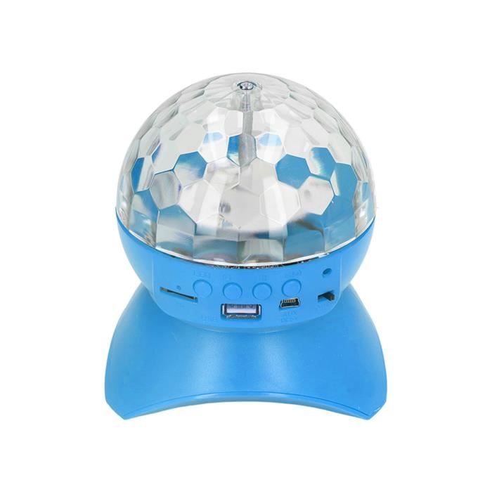 Boule Disco Stroboscopique Avec Haut-parleur Bluetooth - Lumières LED RGB Pour Fête, Karaoké, Club