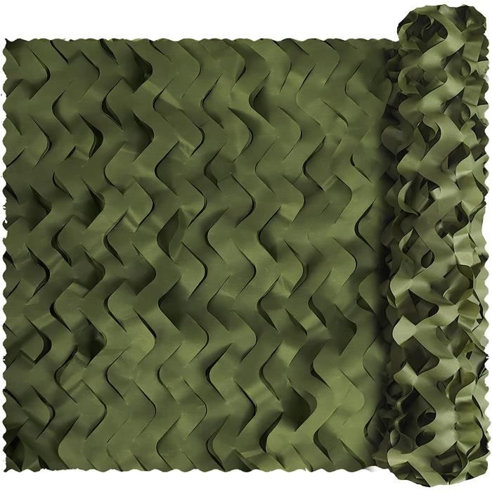 Filet de camouflage vert pour extérieur, chasse, camping