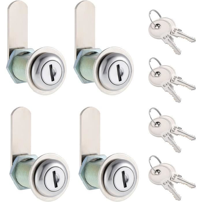 Verrous,16mm--Verrou De Sécurité Pour Tiroir, Cylindre De Porte, Boîte Aux Lettres, Boîte à