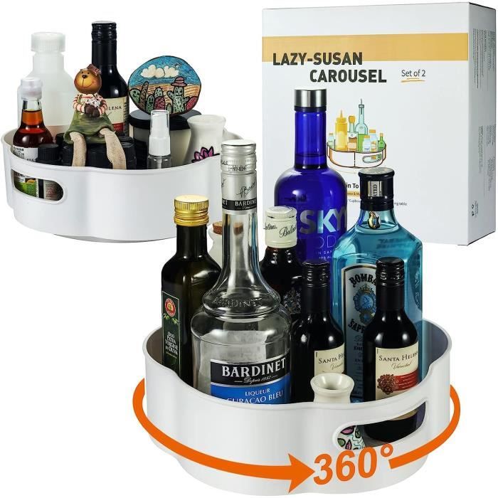LazySusanCarousel, Plateau Tournant De Cuisine En Forme De Fleur En