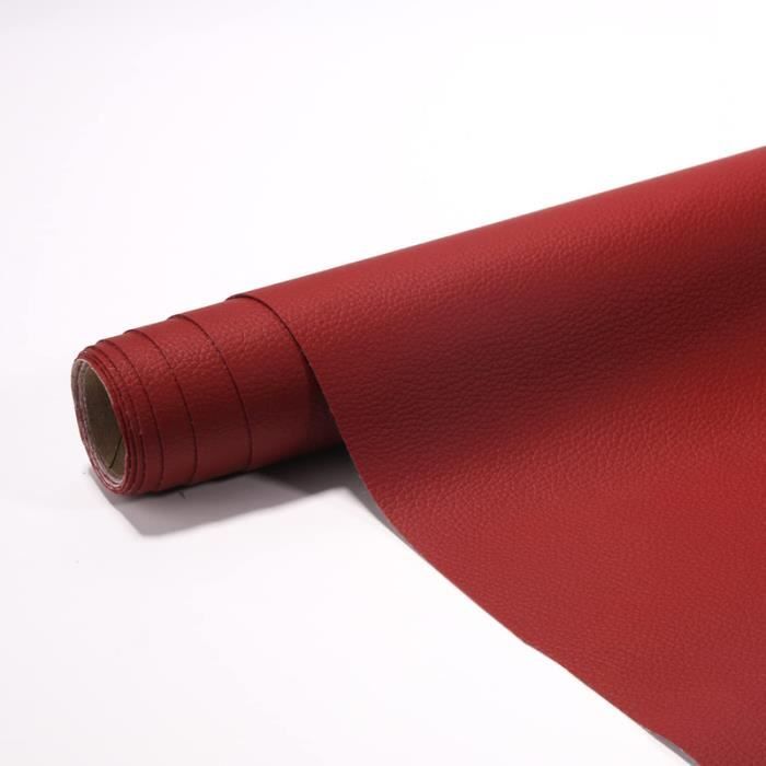 Simili Cuir Autocollant Reparation Cuir Patch Cuir Auto-adhésif Rénovation 40 x 150 cm Kit Reparation Cuir pour Canapés Sièges d