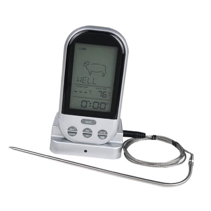 Thermomètre à viande sans fils de BIOS