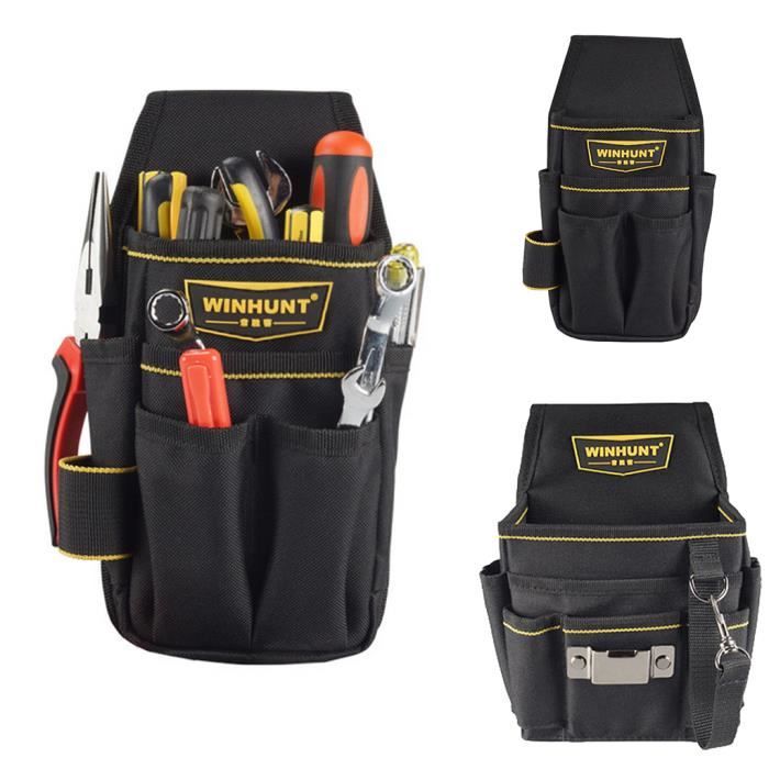 KASD Petit Sac à Outils Sac Pochette en Tissu Oxford crypté Style énergétique pour Transporter de Petits Objets à l'extérieur KASD Petit Sac à Outils Sac Pochette en Tissu Oxford crypté Style énergétique pour Transporter de Petits Objets à l'extérieur