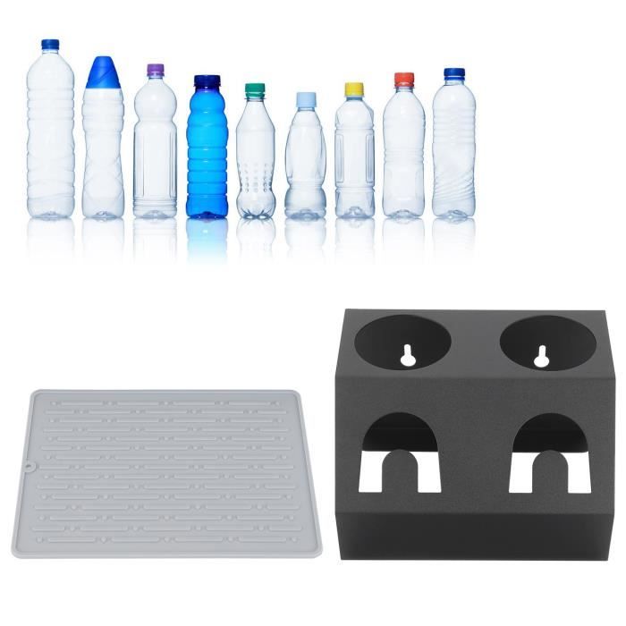 Nivofu Porte-Bouteille, Pliable, Tasse Séchage Rack, Support Pour Assiettes, Séchoir à Gobelets, Etagere Cuisine, Égouttoir De Stockage, Support à Poubelle, Dranier De Séchage Pour Tasses, Vaisselle