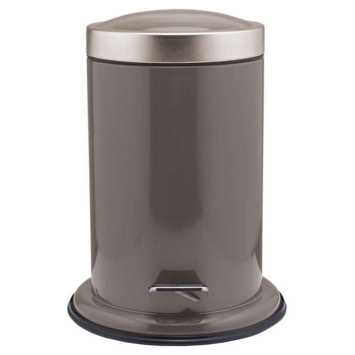 Sealskin Poubelle à Pédale Acero Blanc 3L