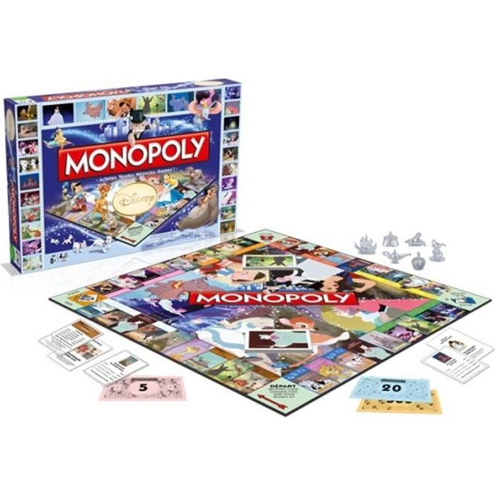 MONOPOLY - Disney classiques - Cdiscount Jeux - Jouets