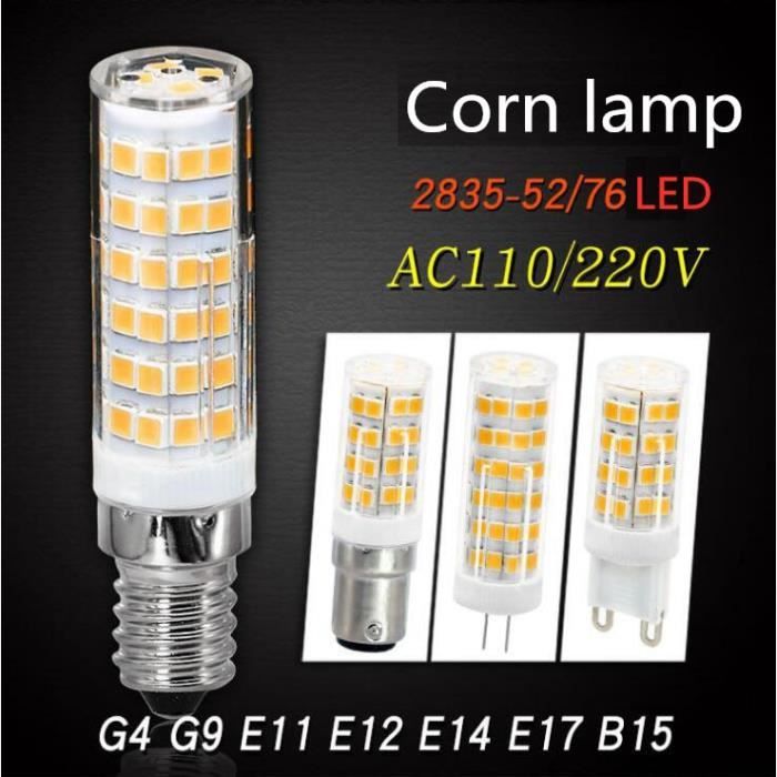 AMPOULE LED,Blanc froidE17110V 8WAmpoule YOU G4 G9 E14 E12 B15 E11