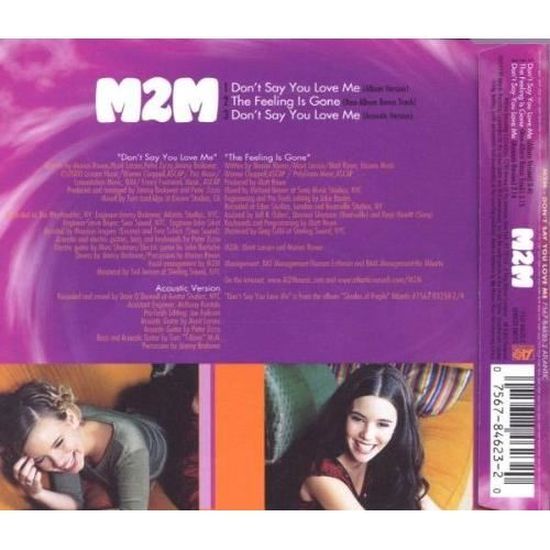 Maxi Cd 3 T Don T Say You Love Me Cd M2m Achat Cd Cd Techno Electro Pas Cher Maxi Cd 3 T Don T Say You Love Me Cd M2m Achat Cd Cd Techno Electro Pas Cher