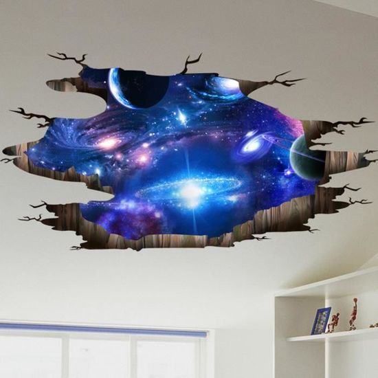 Papier Peint Mural Autocollant 3D Shining Star N1531 – Eve – Coloré