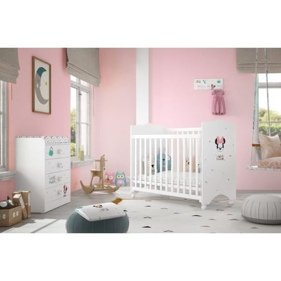 Lit A Barreaux Disney Baby Minnie Cdiscount Puericulture Eveil Bebe Lit A Barreaux Disney Baby Minnie Cdiscount Puericulture Eveil Bebe