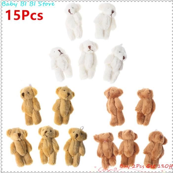 CILUA 50 cm-110 cm Petit Ours Gros Ours poupée Ours poupée Chiffon poupée  Pull Ours en Peluche Enfants Peluche décoration Pull à Carreaux Rouge 80 cm