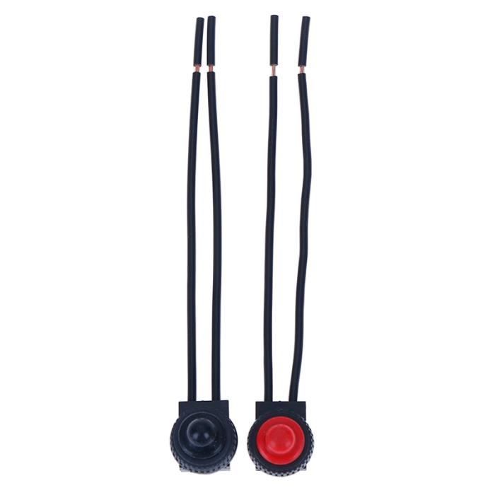 VGOL Lot de 2 Interrupteurs de Démarrage à 3 Broches Un Bouton de Démarrage 12 V pour Voiture électrique pour Enfants Télécommande RC Voiture électrique (26 Mm VGOL Lot de 2 Interrupteurs de Démarrage à 3 Broches Un Bouton de Démarrage 12 V pour Voiture électrique pour Enfants Télécommande RC Voiture électrique (26 Mm